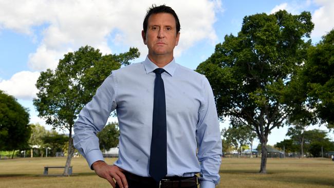 Shadow Minister for Police Dan Purdie in Townsville. Picture: Evan Morgan