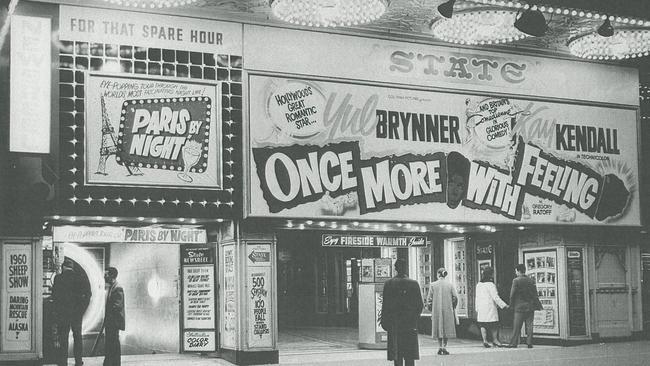 The State NewsReel Theatrette was part of the State Theatre.