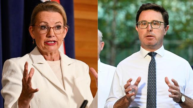 Liberal leader Sussan Ley and Nationals leader David Littleproud have been unable to agree on their policy differences.
