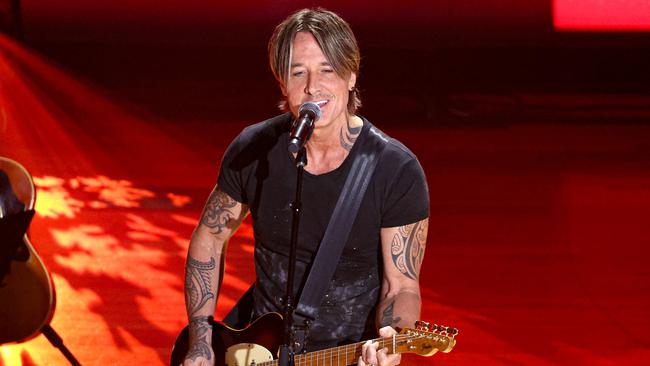 Keith Urban performs onstage during the 17th Academy Of Country Music Honors at Ryman Auditorium on August 21, 2024 in Nashville, Tennessee. Picture: Brett Carlsen/Getty