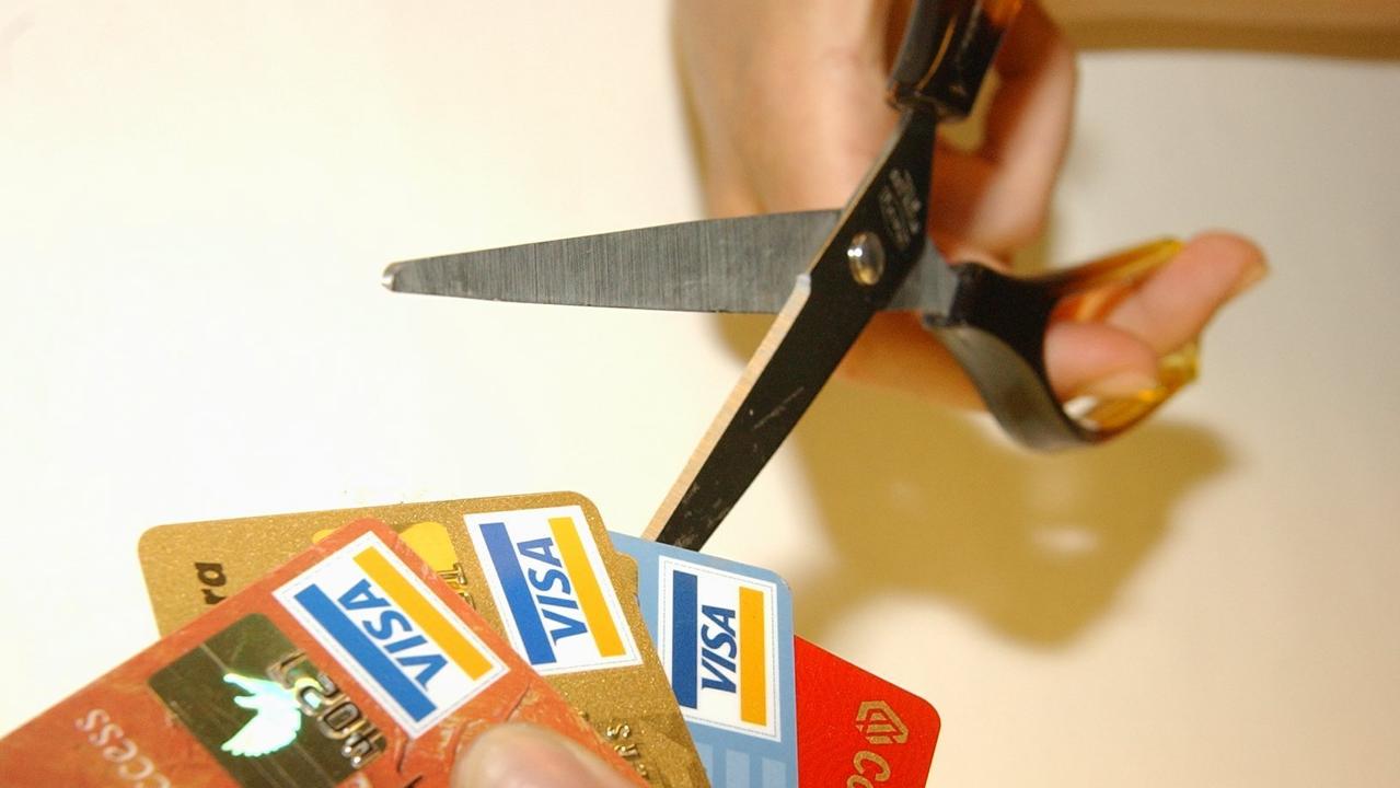 Australian households closed almost one million credit card accounts in the past year. Picture: Lou O'Brien/Sunshine Coast Daily