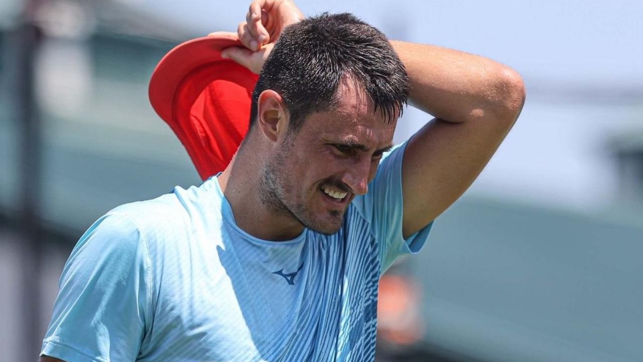 Bernard Tomic broke an unwanted tennis record.