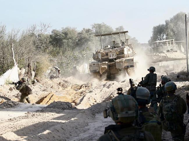 IDF forces in the Gaza Strip. Picture: @IDFOnline/X