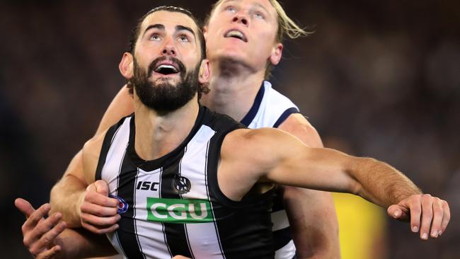 Brodie Grundy underlined why he is one of the best players in the competition with back-to-back Copeland trophies. Picture: Michael Klein