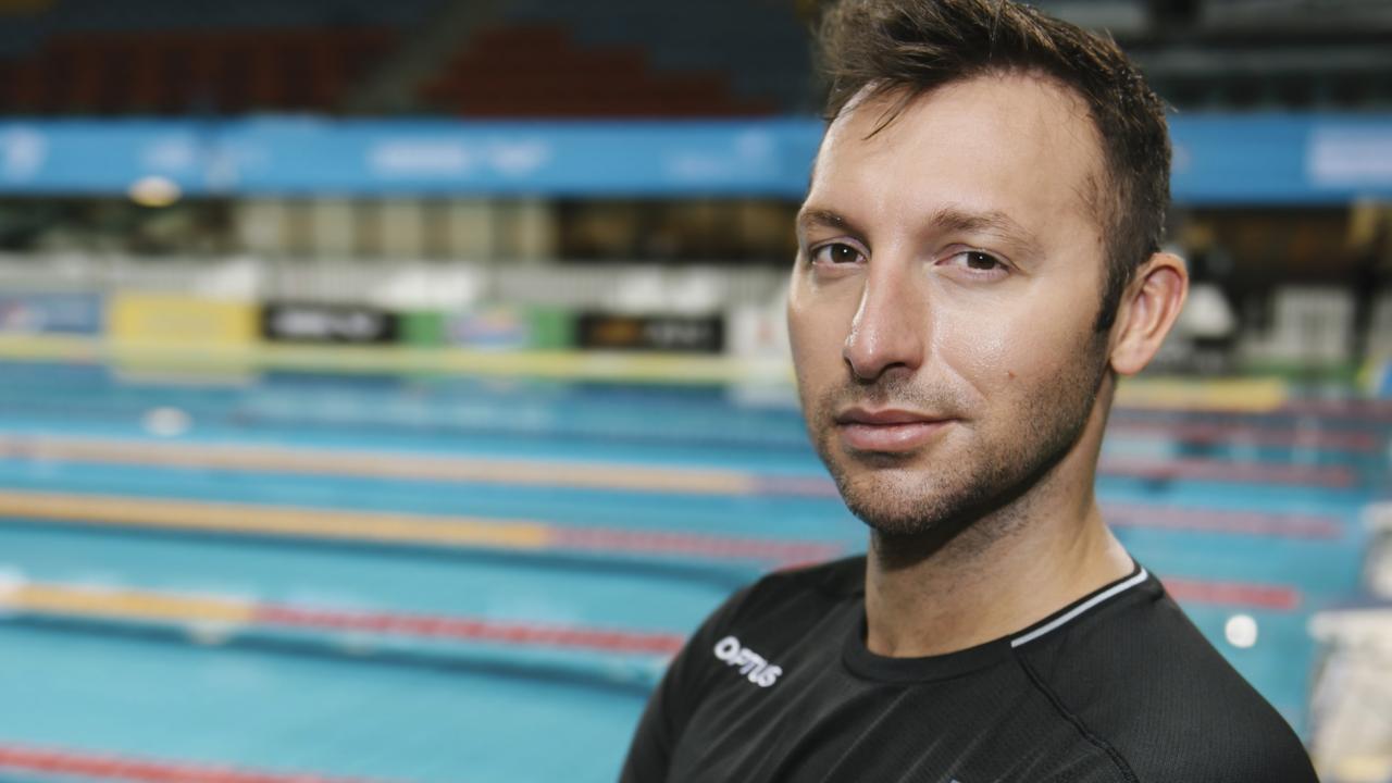 Swimming champion and Optus ambassador Ian Thorpe