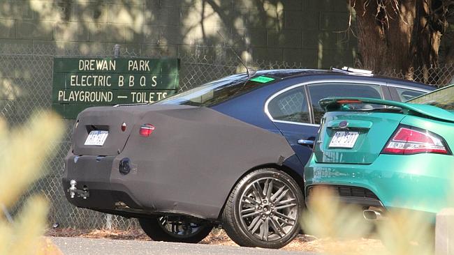 Not dead yet ... The 2014 Ford Falcon being road-tested.