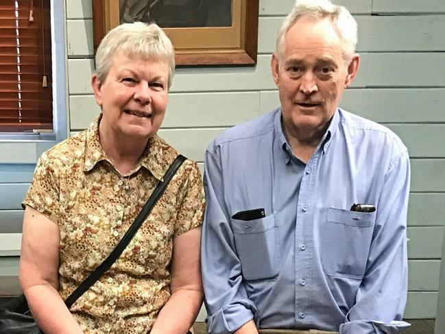 Korumburra pastor Ian Wilkinson and wife Heather Wilkinson. Pic: Supplied (Facebook)