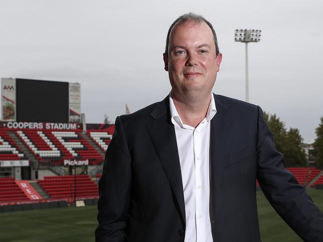 SOCCER - A-League -Adelaide United chairman Piet van Der Pol. Picture SARAH REED