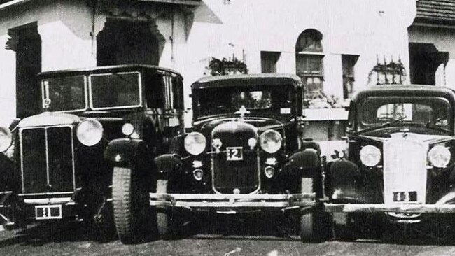 The NSW 1 plates here on a Daimler.