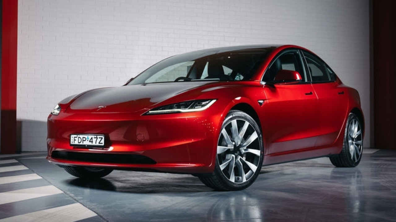 The 2024 Tesla Model 3 electric vehicle. Picture: Supplied