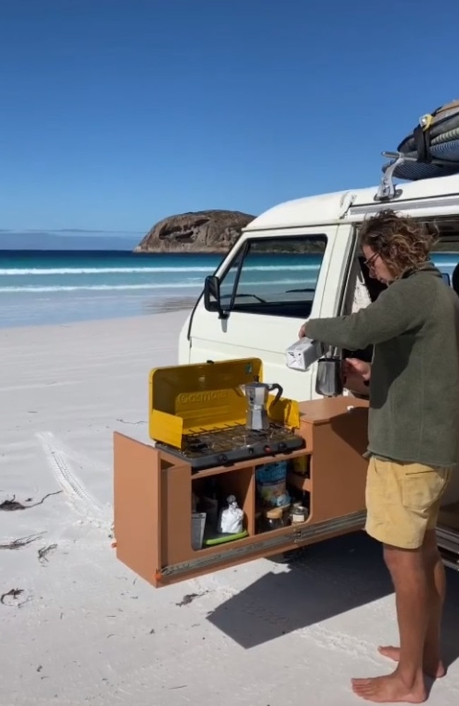 It’s also great for camping. Picture: TikTok/kendallandglenn