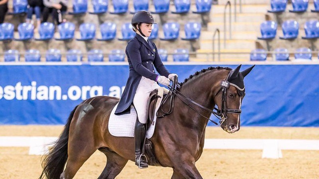 Sabrina Hitch and her horse Dandy. Picture supplied