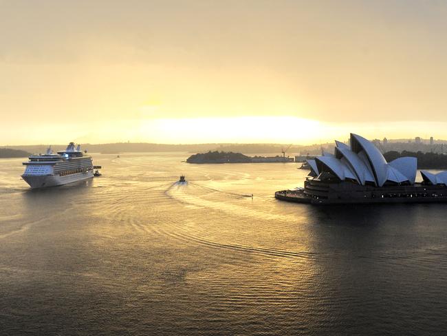 The loss of Voyager of The Seas, pictured here, will cost around $32m in passenger spend.