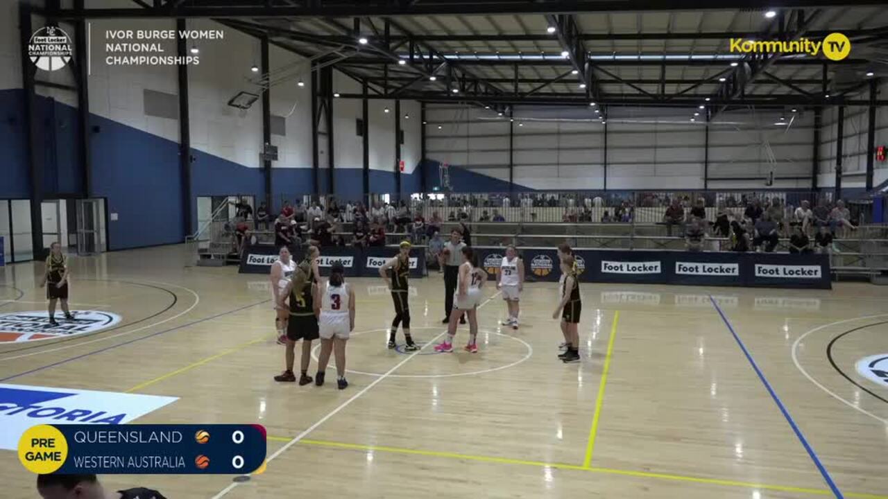 Replay: Queensland v Western Australia (IB Women Play-Off) - 2025 Basketball Australia U20's & Ivor Burge National Championships Day 5