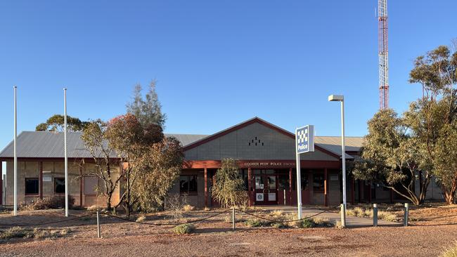 Coober Pedy police station is suffering a severe officer shortage. Picture: Supplied