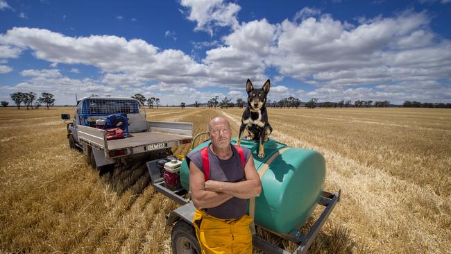 Bealiba volunteer Nifty Gordon says it was only a matter of time before the Andrews government’s reforms led to CFA cutbacks. PICTURE: ZOE PHILLIPS