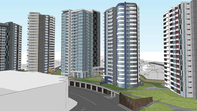 Toplace’s development plans for Castle Hill.