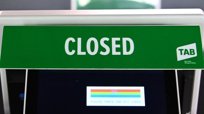 A TAB counter on Mackinnon Stakes Day at Flemington. Photo by Quinn Rooney/Getty Images for the VRC