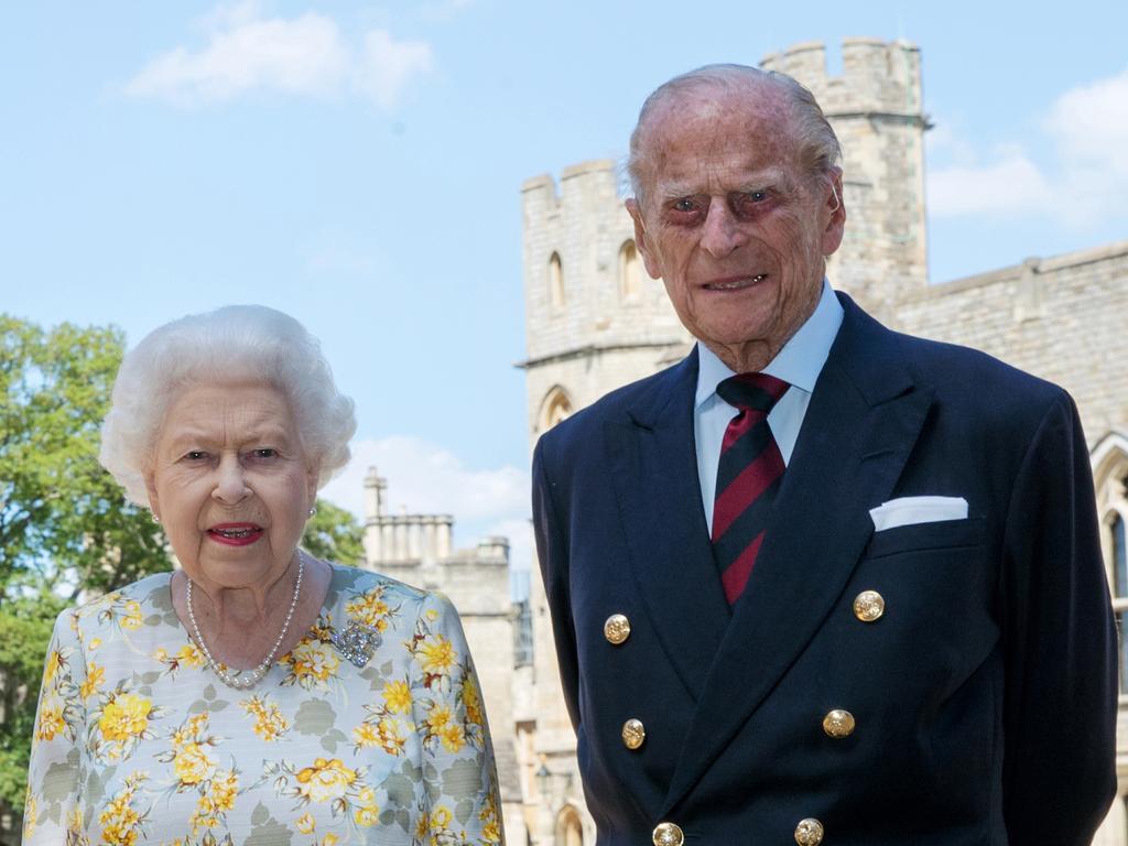 The Duke of Edinburgh and the Queen ahead of his 99th birthday on June 1, 2020. Picture: Getty Images