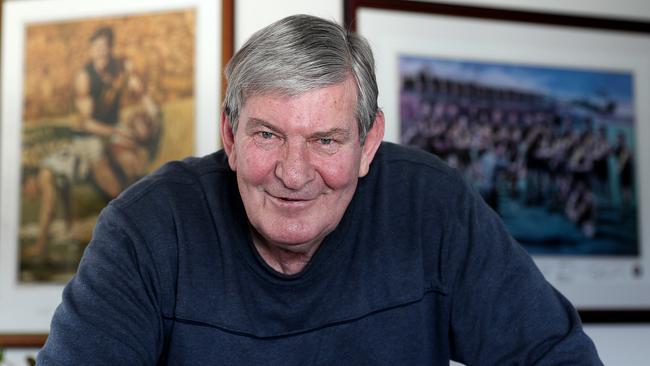 Royce Hart at home in Oakdowns, Tasmania. Picture: SAM ROSEWARNE.