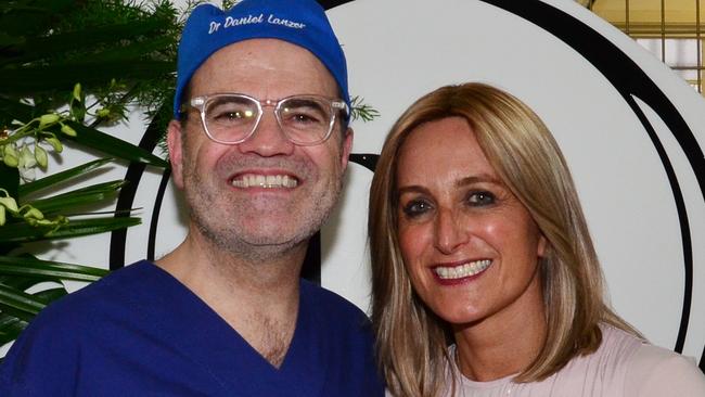 Dr Daniel Lanzer and his wife Vivienne at the launch of The Cosmetic Surgery Show in Malvern. Picture: Supplied