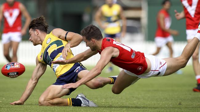 North's Tom Schwarz returns to join his brother in the North line-up. Picture: AAP Image/Dean Martin