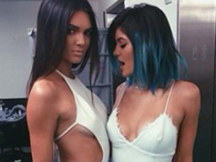 Kylie and Kendall Jenner pictured pre-Billboard Music Awards 2014. Picture: Instagram