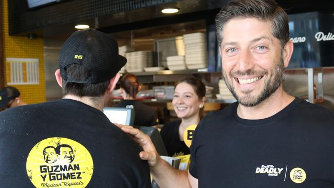 Guzman y Gomez boss Steven Marks says ‘Australians are looking for clean and healthy options that suit their schedules’. Picture: Supplied via NewsWire