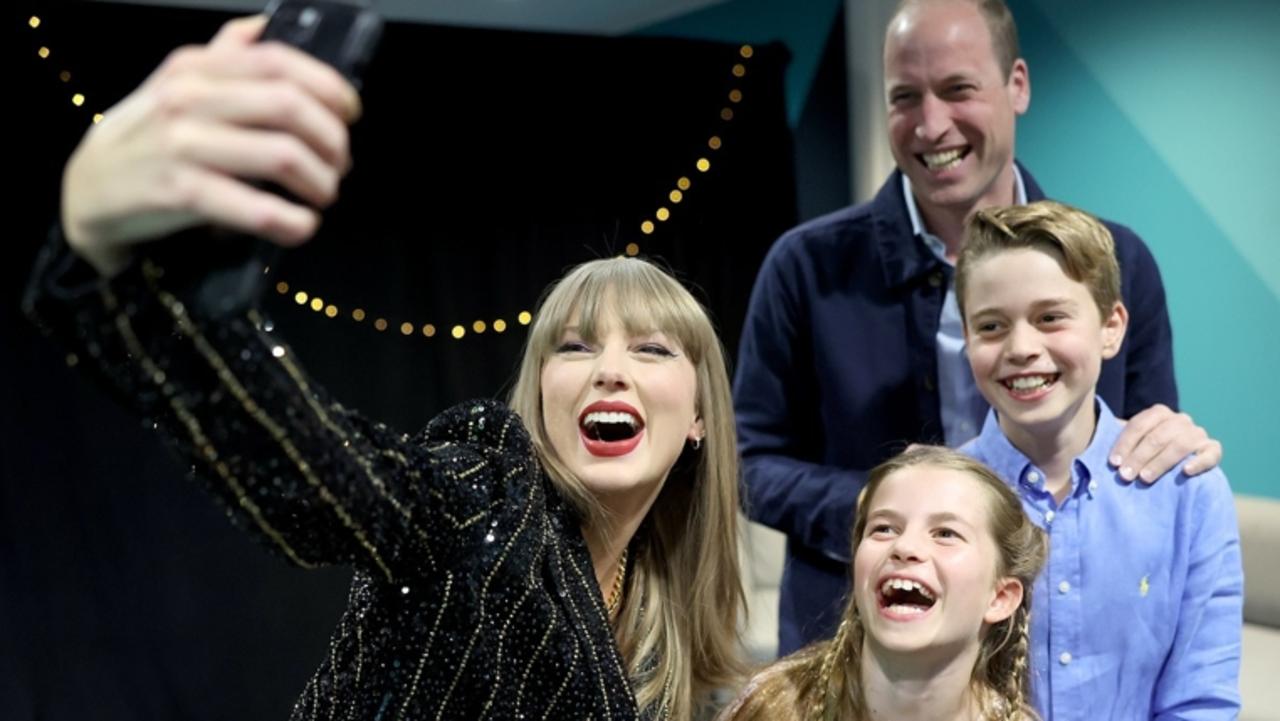 Prince William took Prince George and Princess Charlotte to see Taylor Swift in London. Picture: @ princeandprincessofwales/Instagram