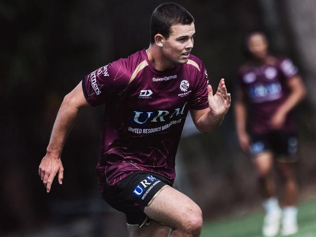 New playmaker Joey Walsh is a young Sea Eagle to keep an eye on. Picture: Sea Eagles Instagram