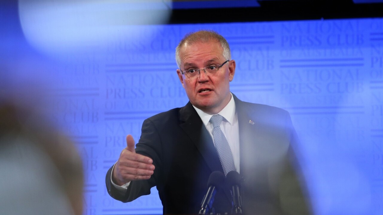 Morrison delivers security-laced plan for the future