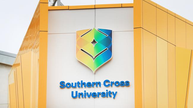 The Southern Cross University Gold Coast campus at Bilinga. Photo: Scott Powick