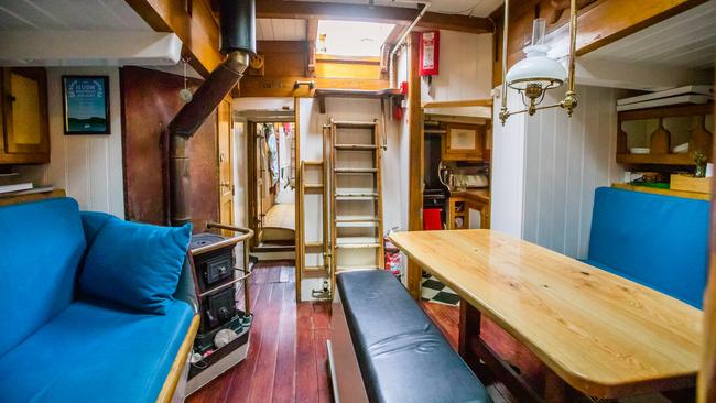 The main cabin is a convivial place for guests to gather on Yukon.