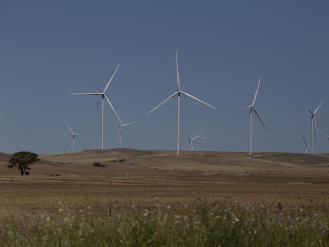 There are ‘profound effects’ anticipated in Victoria as the state ploughs ahead with its transition to ­renewable energy sources. Picture: Brett Hartwig