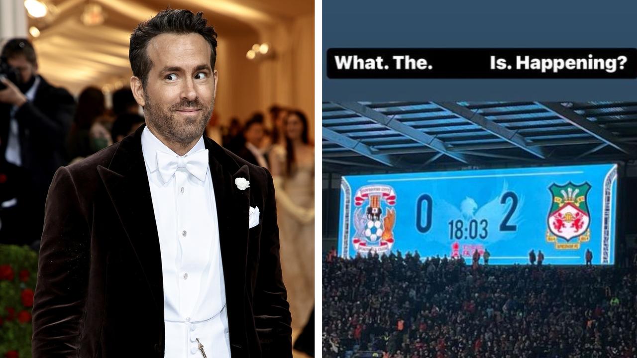 Ryan Reynolds celebrated the win.