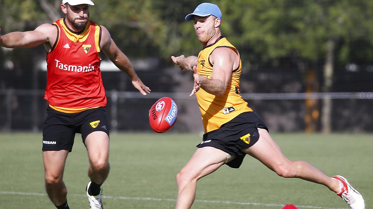 Tom Mitchell looks the part, but can he deliver after his horror leg break? Picture: Ian Currie