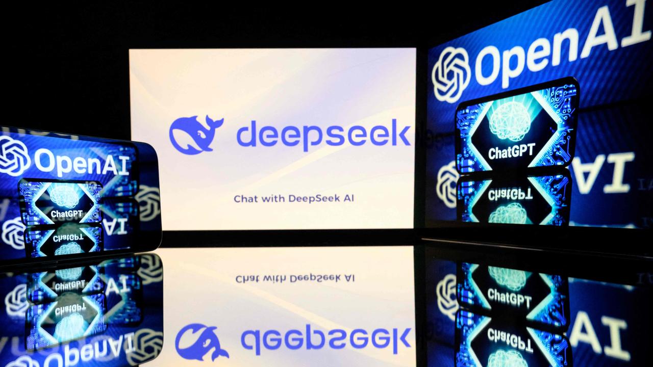 DeepSeek has been banned from all Australian Government devices after intelligence agencies warned it posed an “unacceptable” national security risk. Picture: Lionel BONAVENTURE / AFP