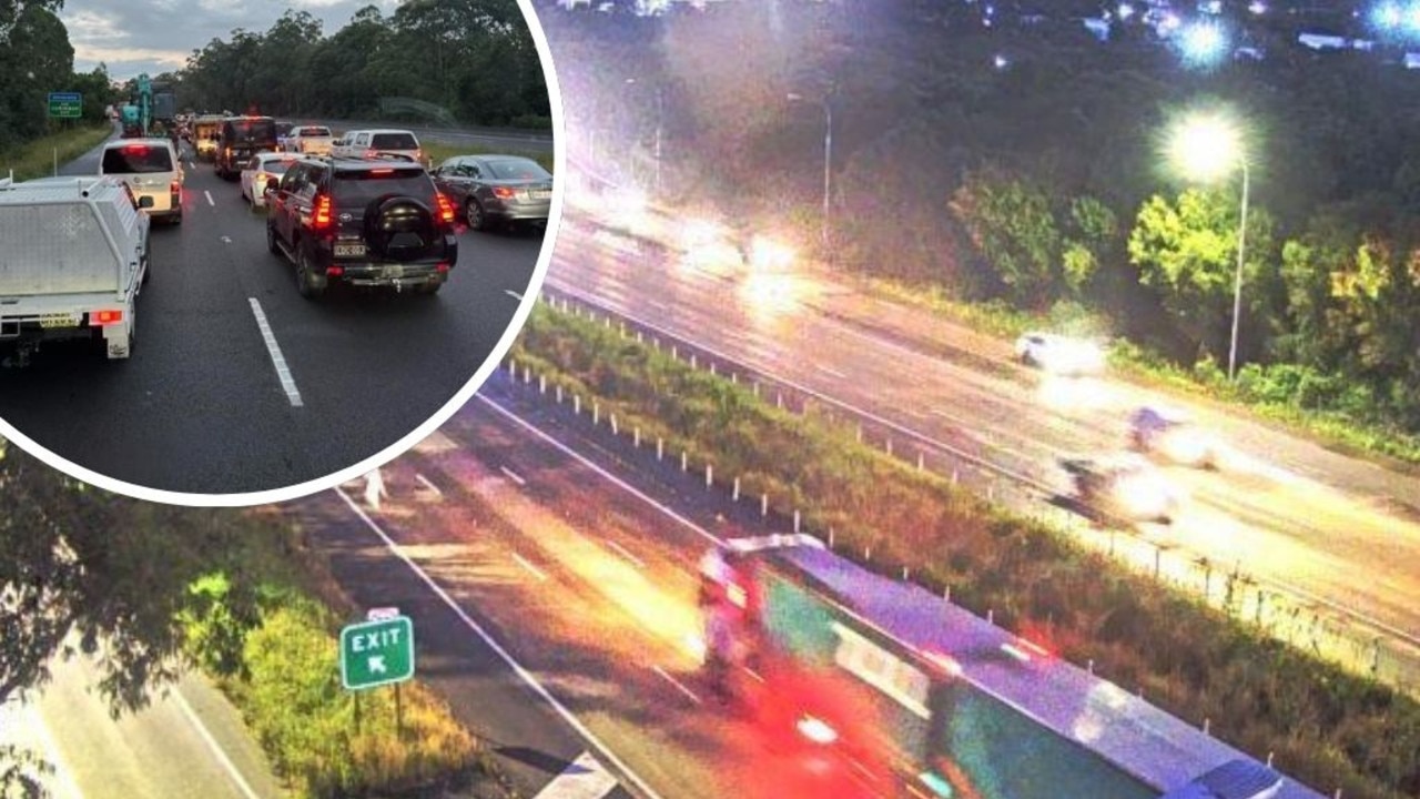 M1 chaos: Truck spill leaves hundreds with shredded tyres