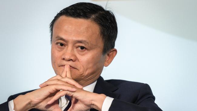 Jack Ma, CEO of Chinese e-commerce giant Alibaba. Picture: AFP