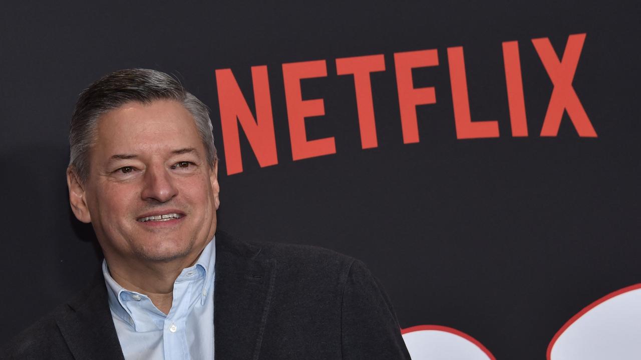 Ted Sarandos, co-CEO of Netflix, continues to drive growth with over 300 million subscribers and strong earnings. Picture: AFP