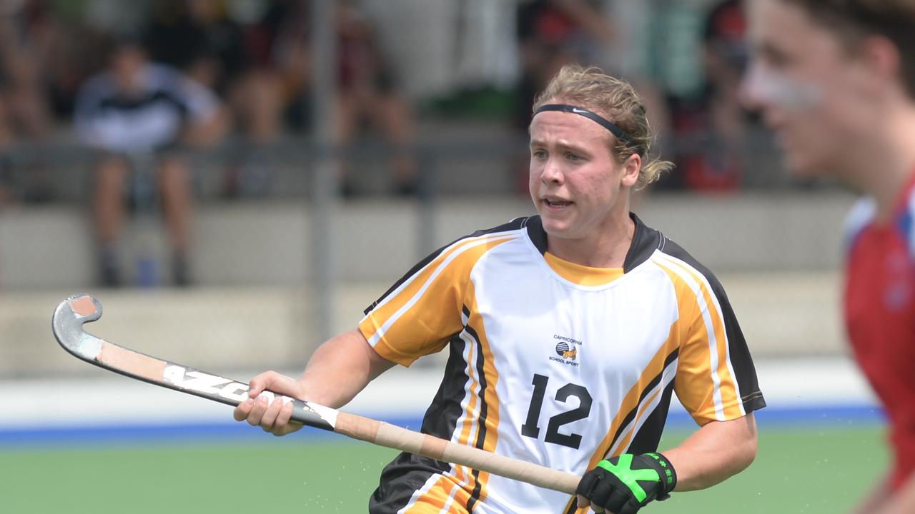 HOCKEY Qld Secondary Schoolboys championship: Capricornia's Brock Christensen