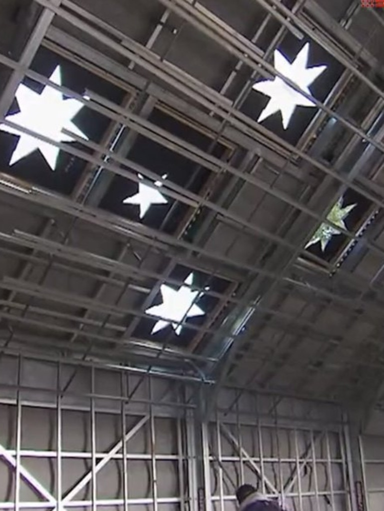 The Southern Cross skylights were an acquired taste.