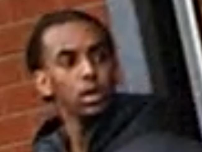 Luqman Ahmed on his way out of Werribee Magistrates Court on Thursday.