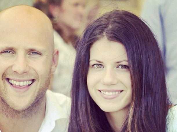 Gary Ablett and his wife Jordan.