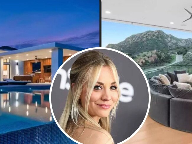 Kaley Cuoco buys new LA estate from Twilight star. Picture: Realtor