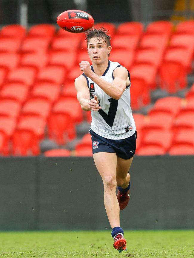 Max Stobie. (Photo by Russell Freeman/AFL Photos)