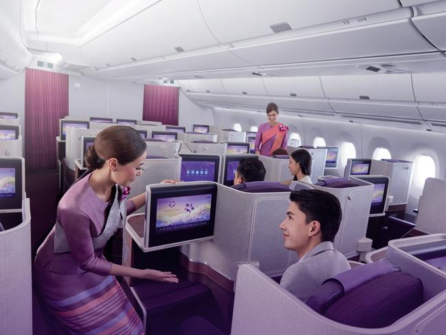 Thai Airways Business Class Airbus A350-900