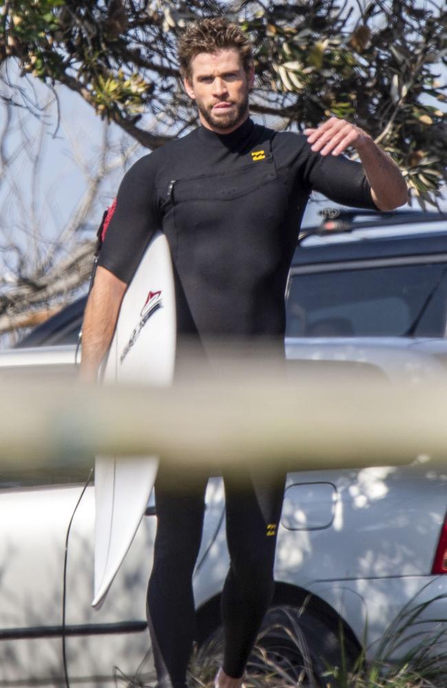 Liam Hemsworth wants to make a move to Byron Bay permanently. Picture: Media Mode