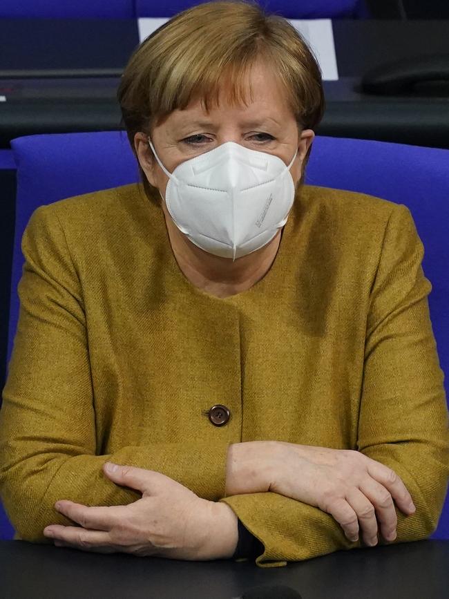 German Chancellor Angela Merkel.