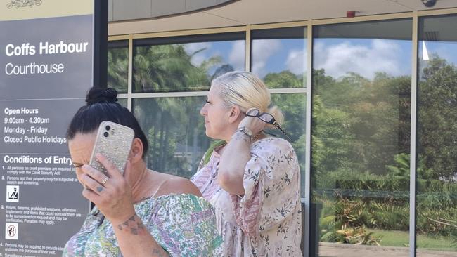 Melanie Cox leaves Coffs Harbour court on January 14 2025.